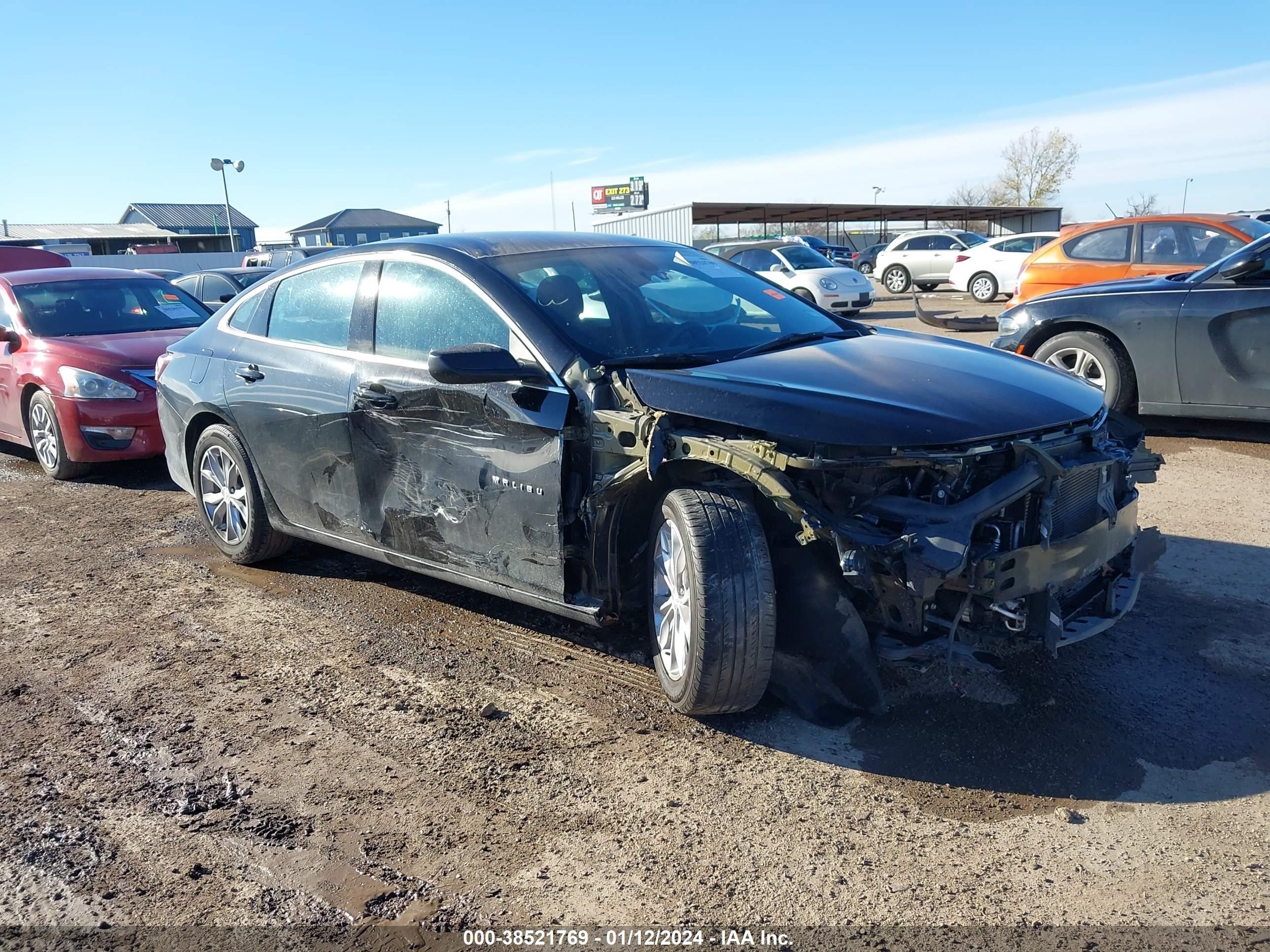 chevrolet malibu 2021 1g1zd5st1mf058128