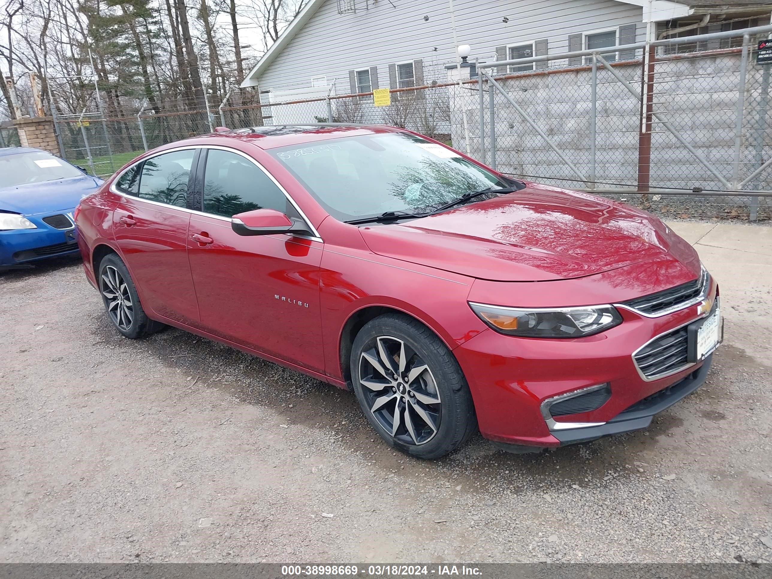 chevrolet malibu 2018 1g1zd5st2jf280303