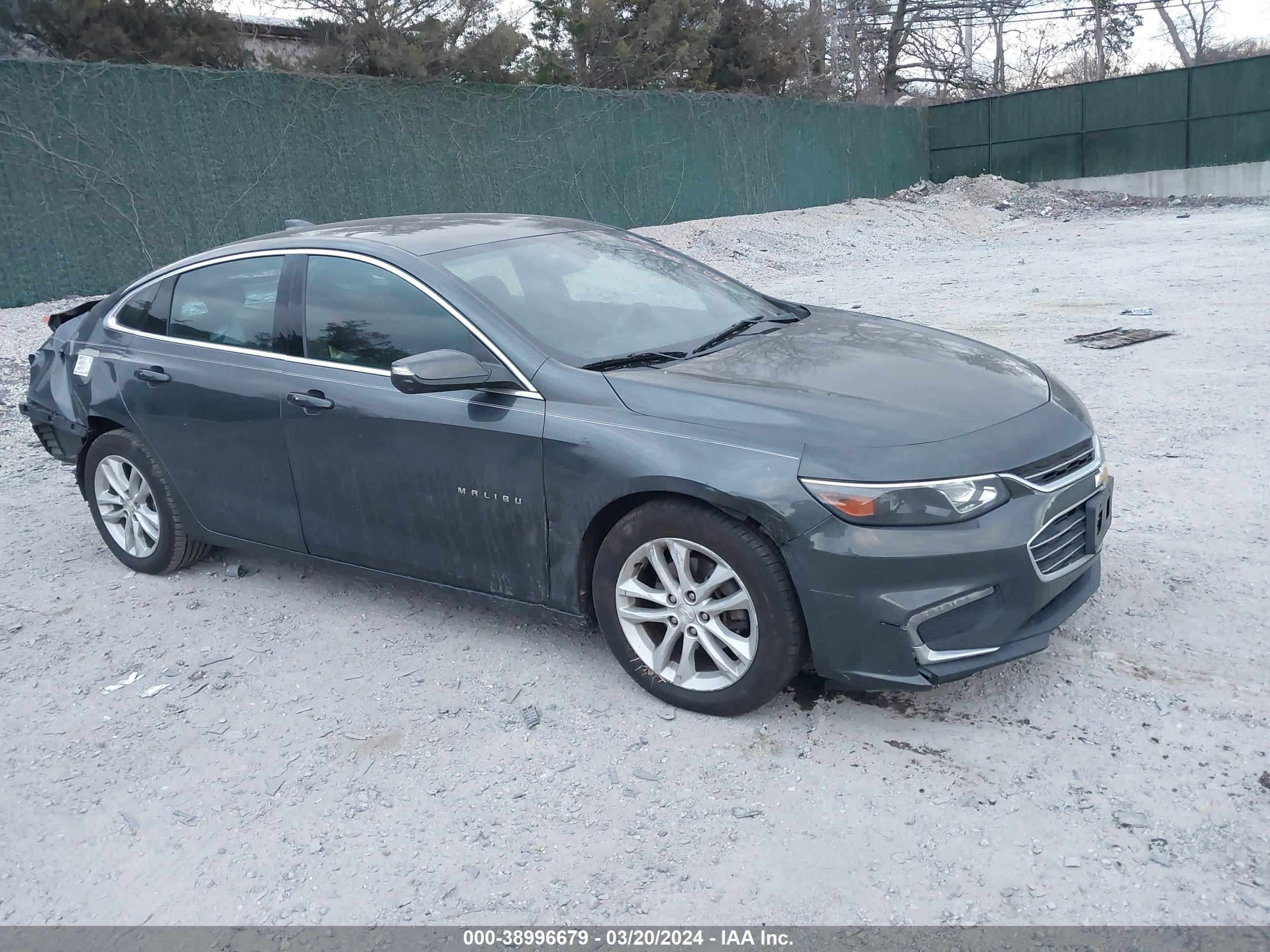 chevrolet malibu 2018 1g1zd5st3jf117787