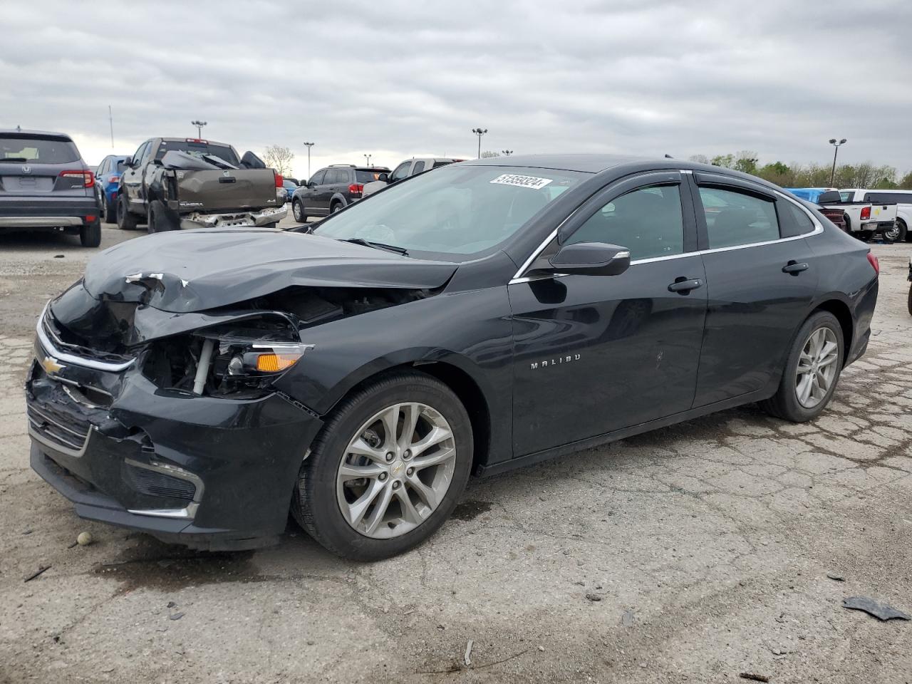 chevrolet malibu 2018 1g1zd5st3jf127509