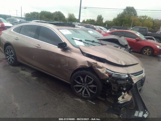 chevrolet malibu 2018 1g1zd5st3jf188519