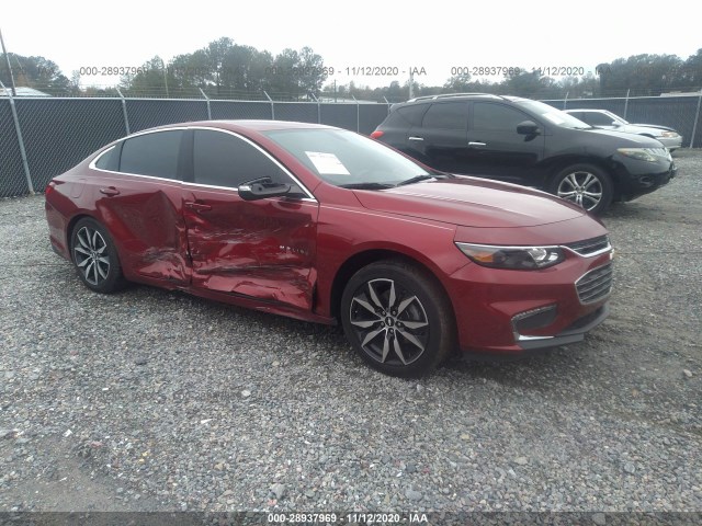 chevrolet malibu 2018 1g1zd5st3jf290130