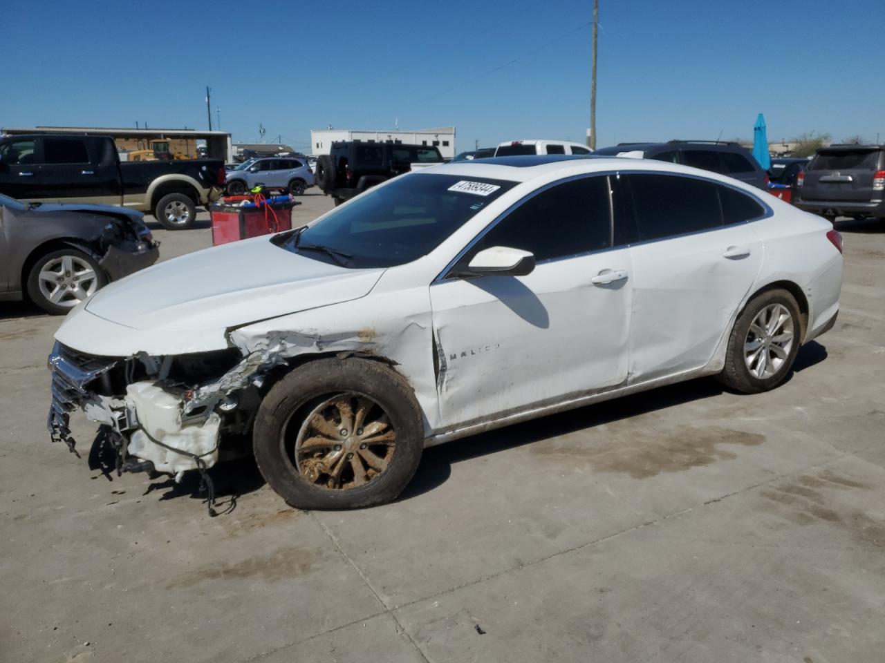 chevrolet malibu 2019 1g1zd5st3kf110954