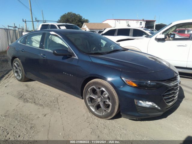 chevrolet malibu 2021 1g1zd5st3mf059040