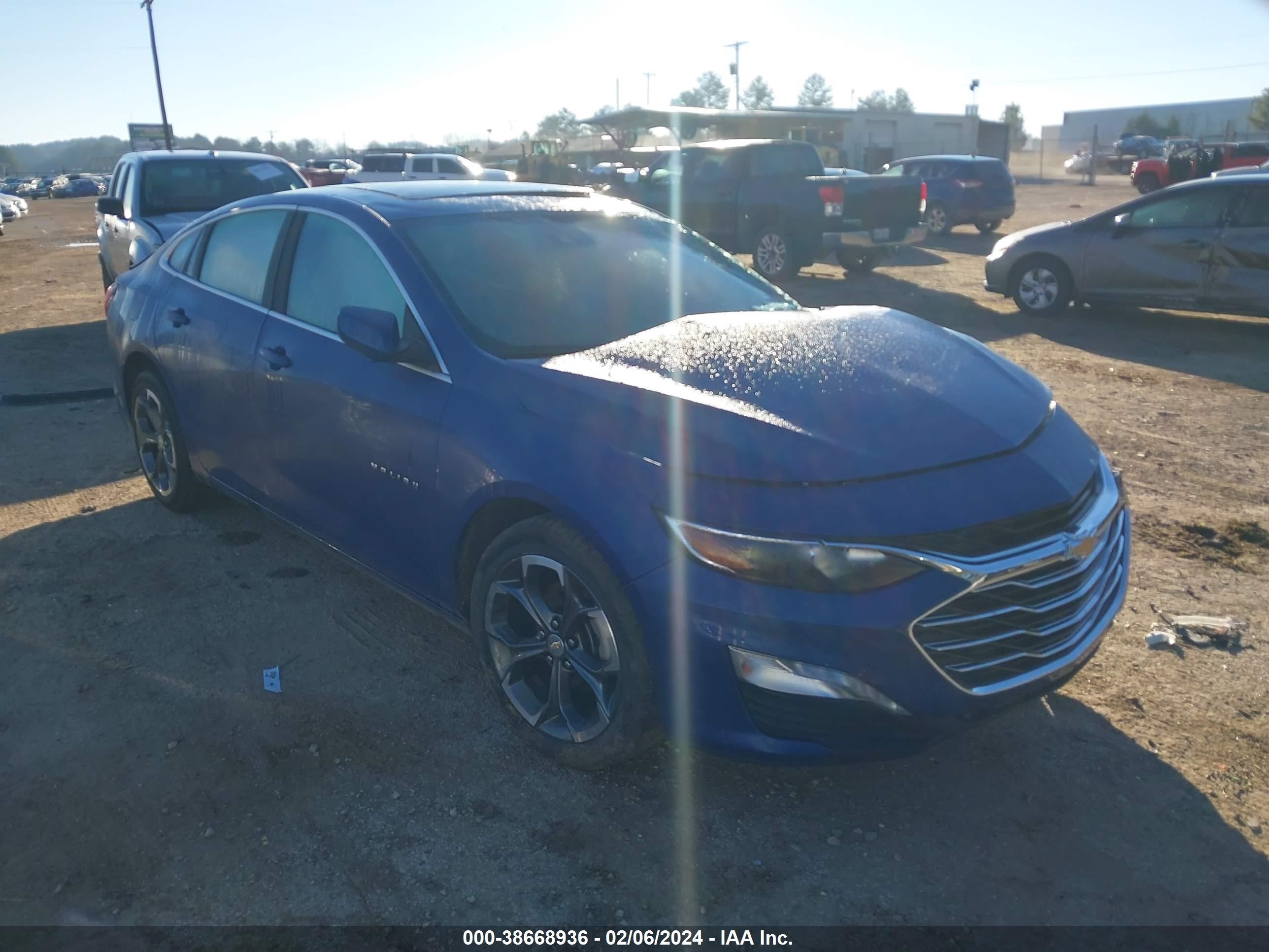 chevrolet malibu 2023 1g1zd5st3pf127289