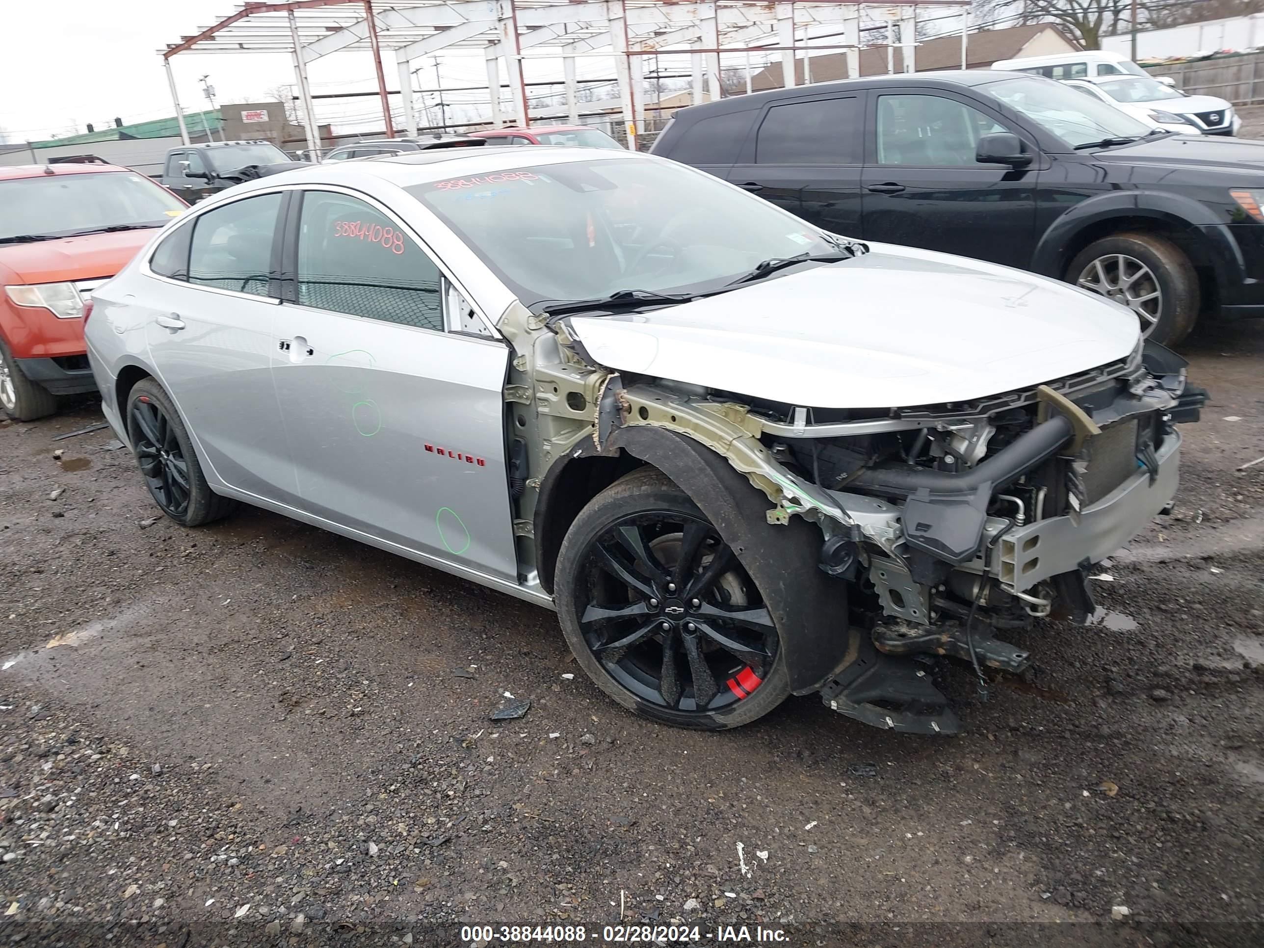 chevrolet malibu 2021 1g1zd5st4mf002541