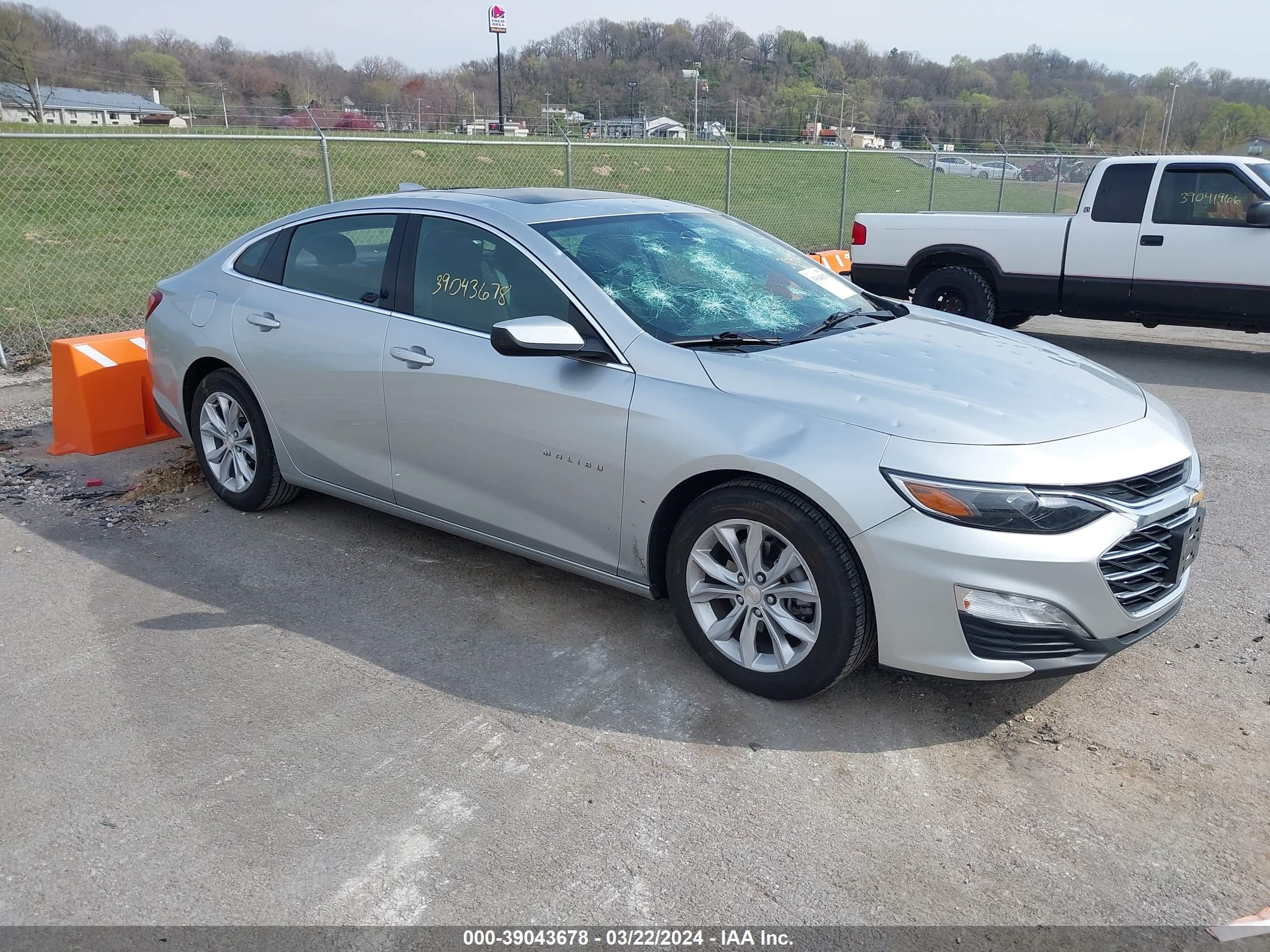 chevrolet malibu 2021 1g1zd5st4mf043820