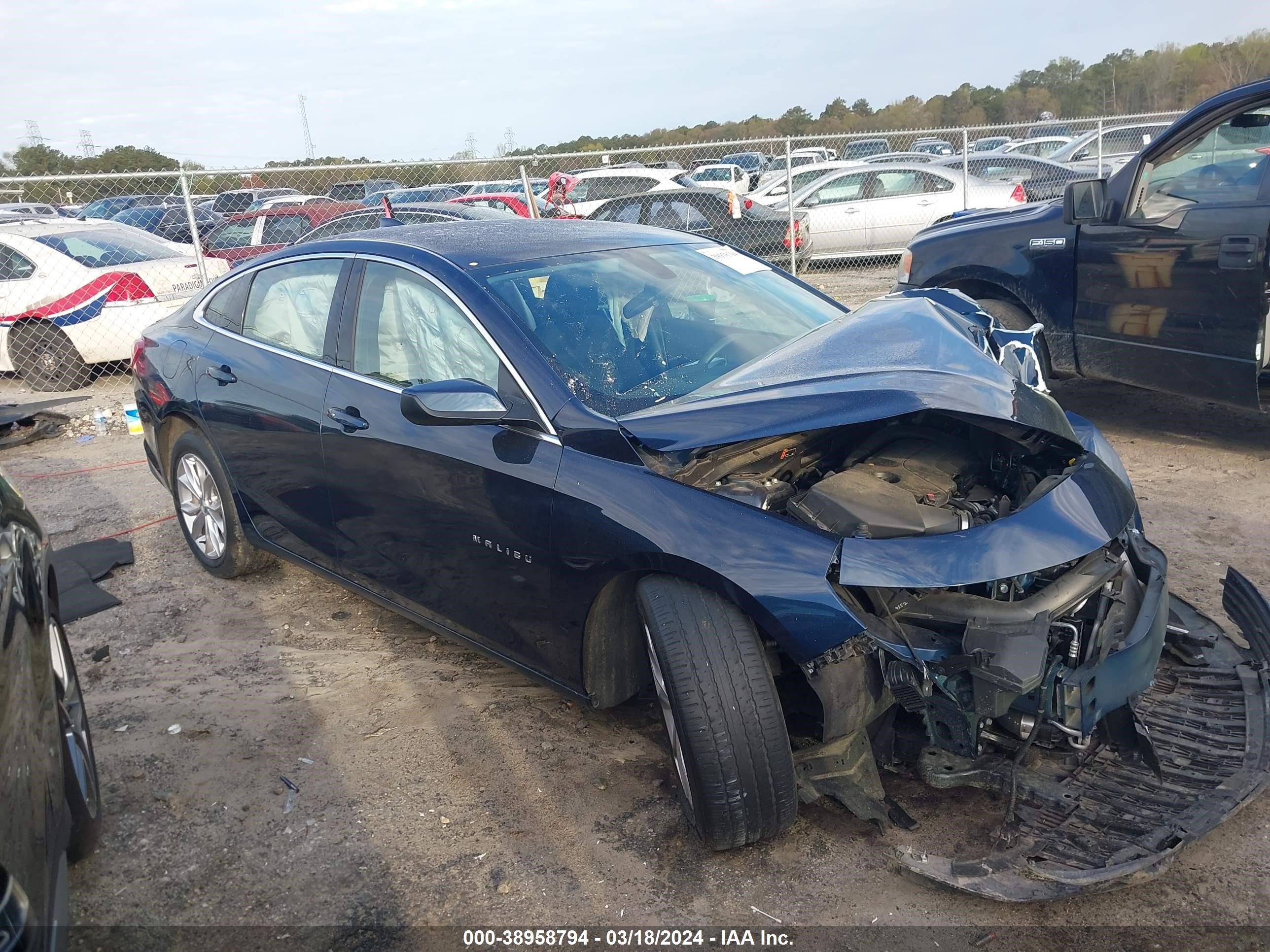 chevrolet malibu 2019 1g1zd5st5kf223465