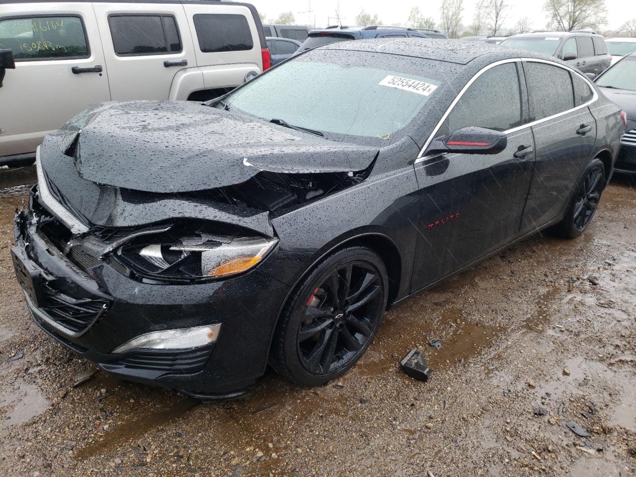 chevrolet malibu 2021 1g1zd5st5mf045589