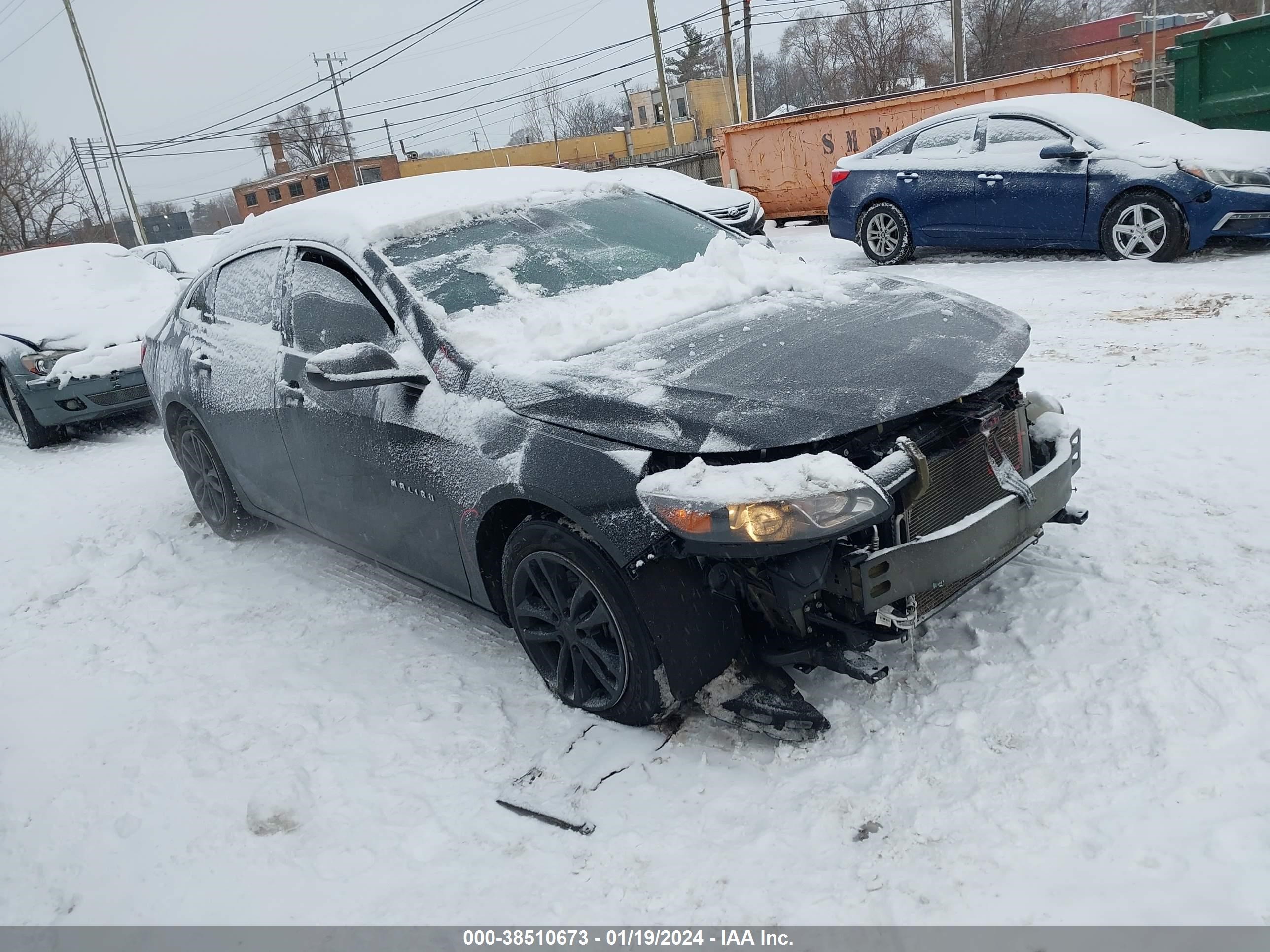 chevrolet malibu 2018 1g1zd5st6jf133577