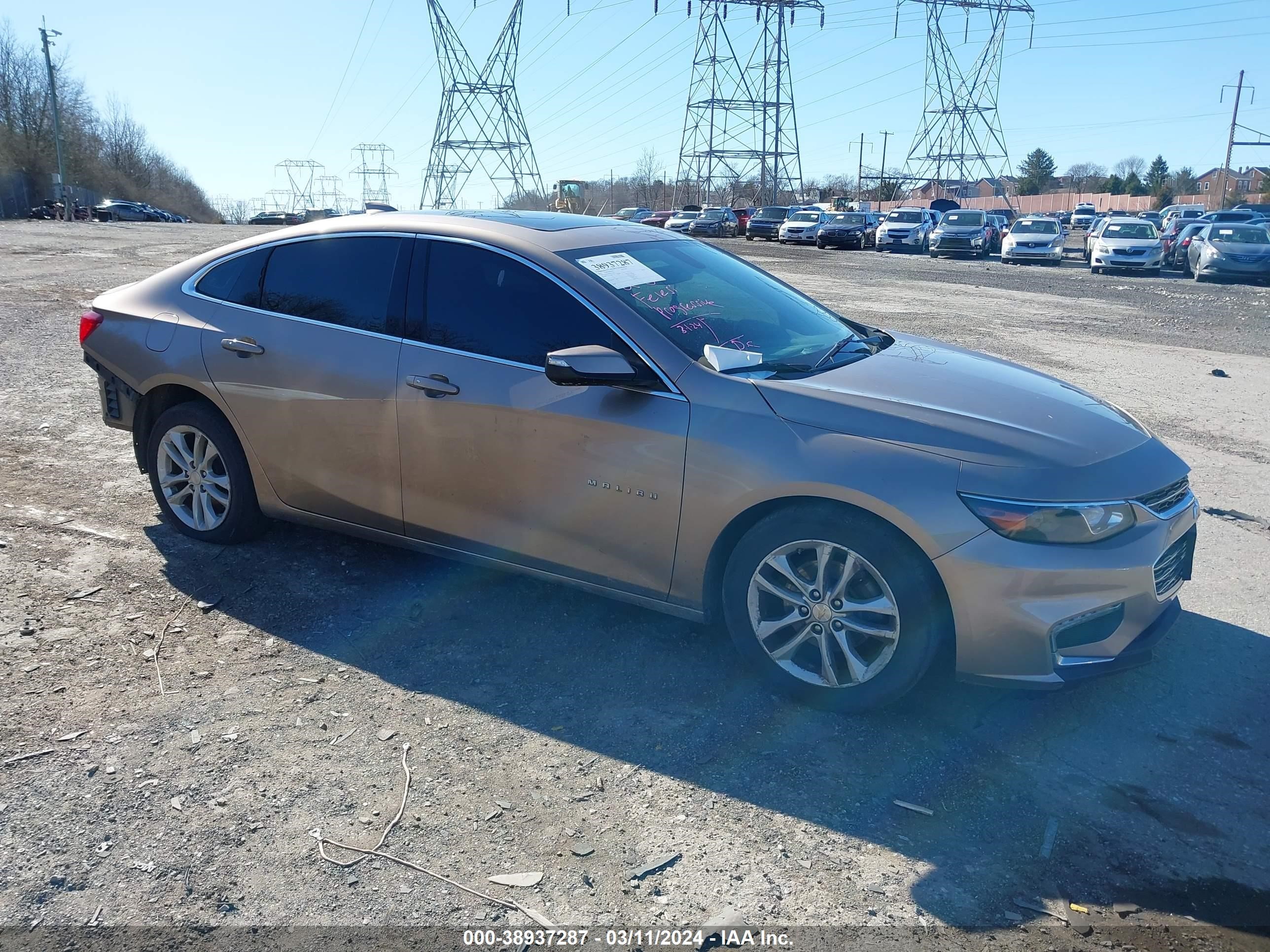 chevrolet malibu 2018 1g1zd5st6jf137127