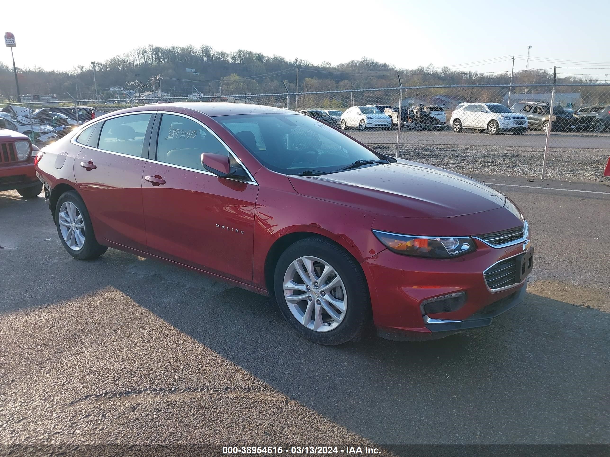 chevrolet malibu 2018 1g1zd5st6jf162206