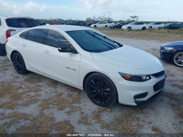 chevrolet malibu 2018 1g1zd5st6jf165879