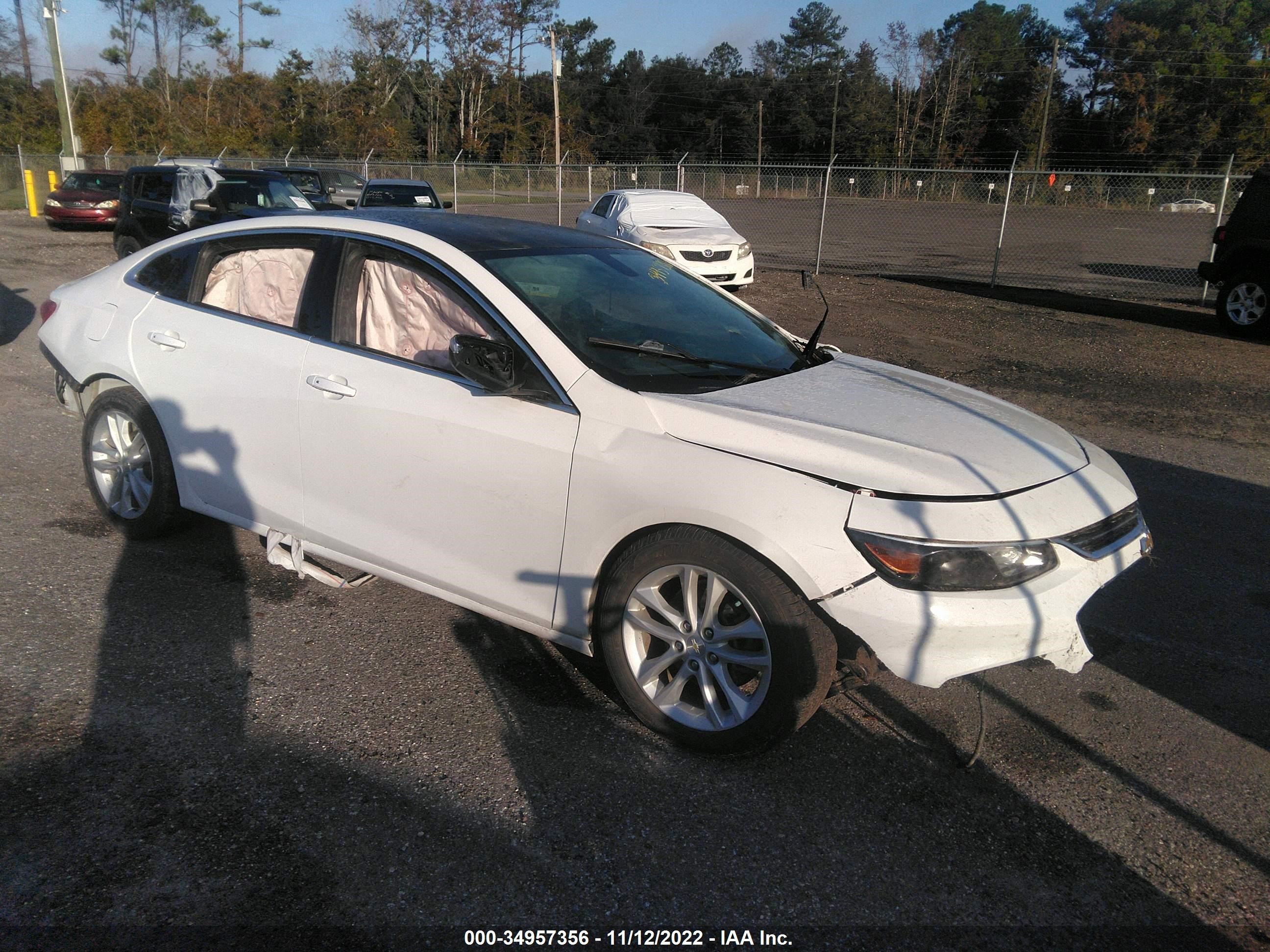 chevrolet malibu 2018 1g1zd5st6jf207841