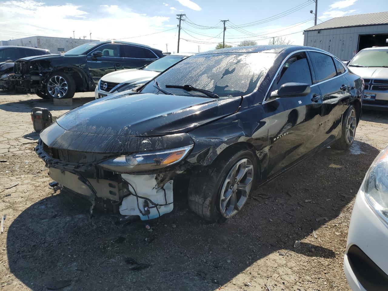 chevrolet malibu 2021 1g1zd5st6mf024542