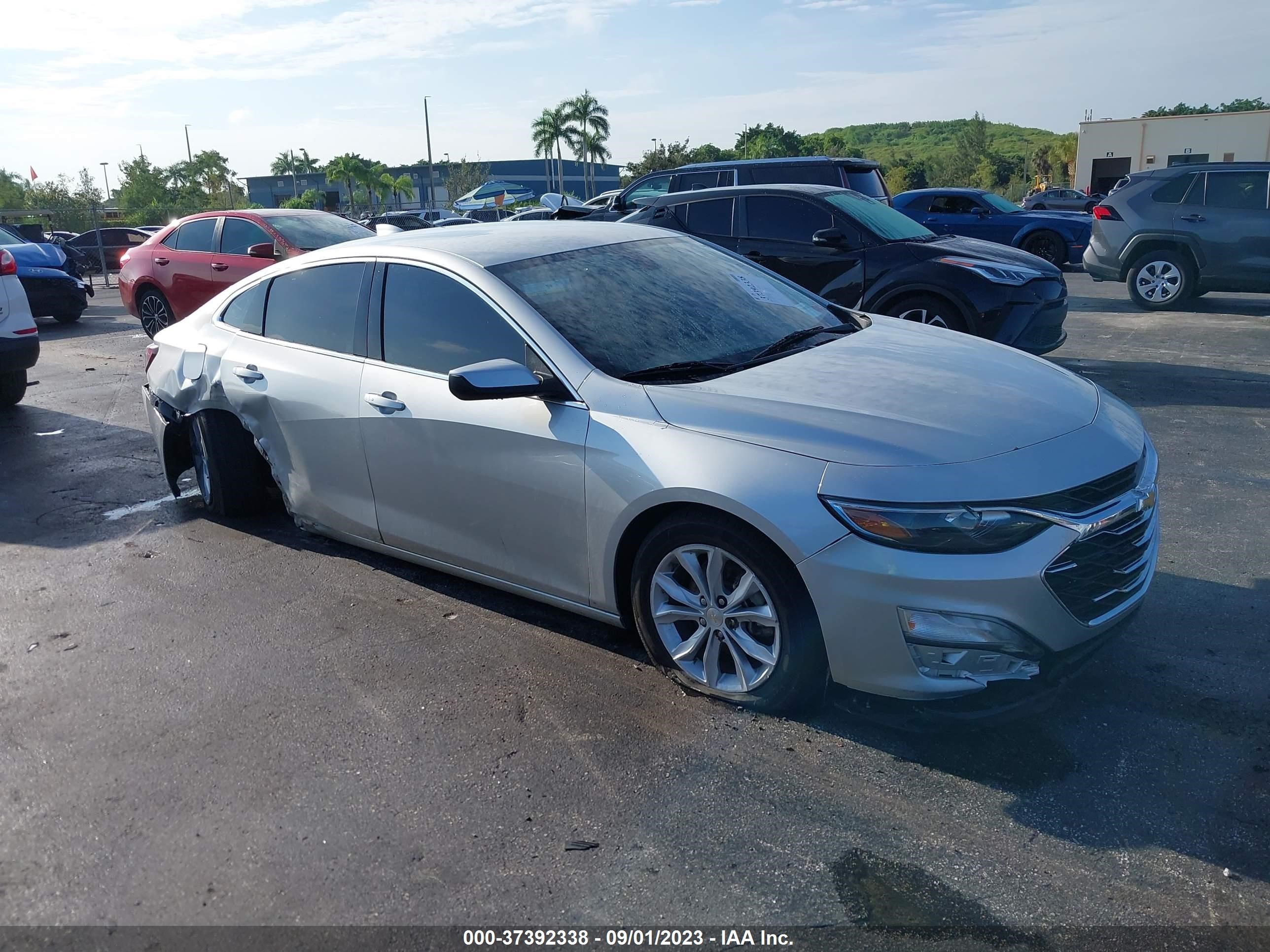 chevrolet malibu 2021 1g1zd5st6mf069917