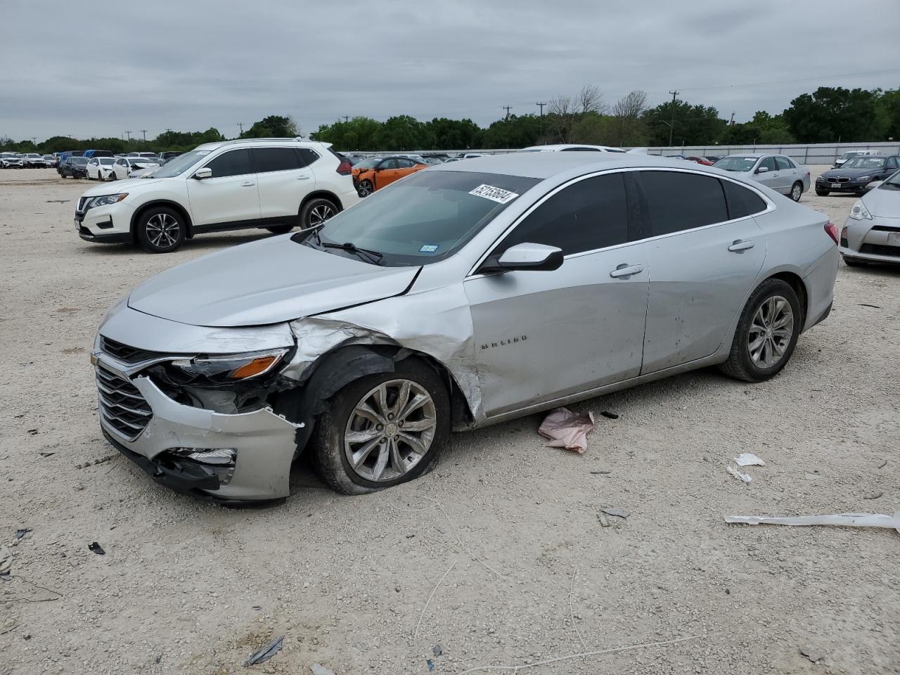 chevrolet malibu 2020 1g1zd5st7lf003391