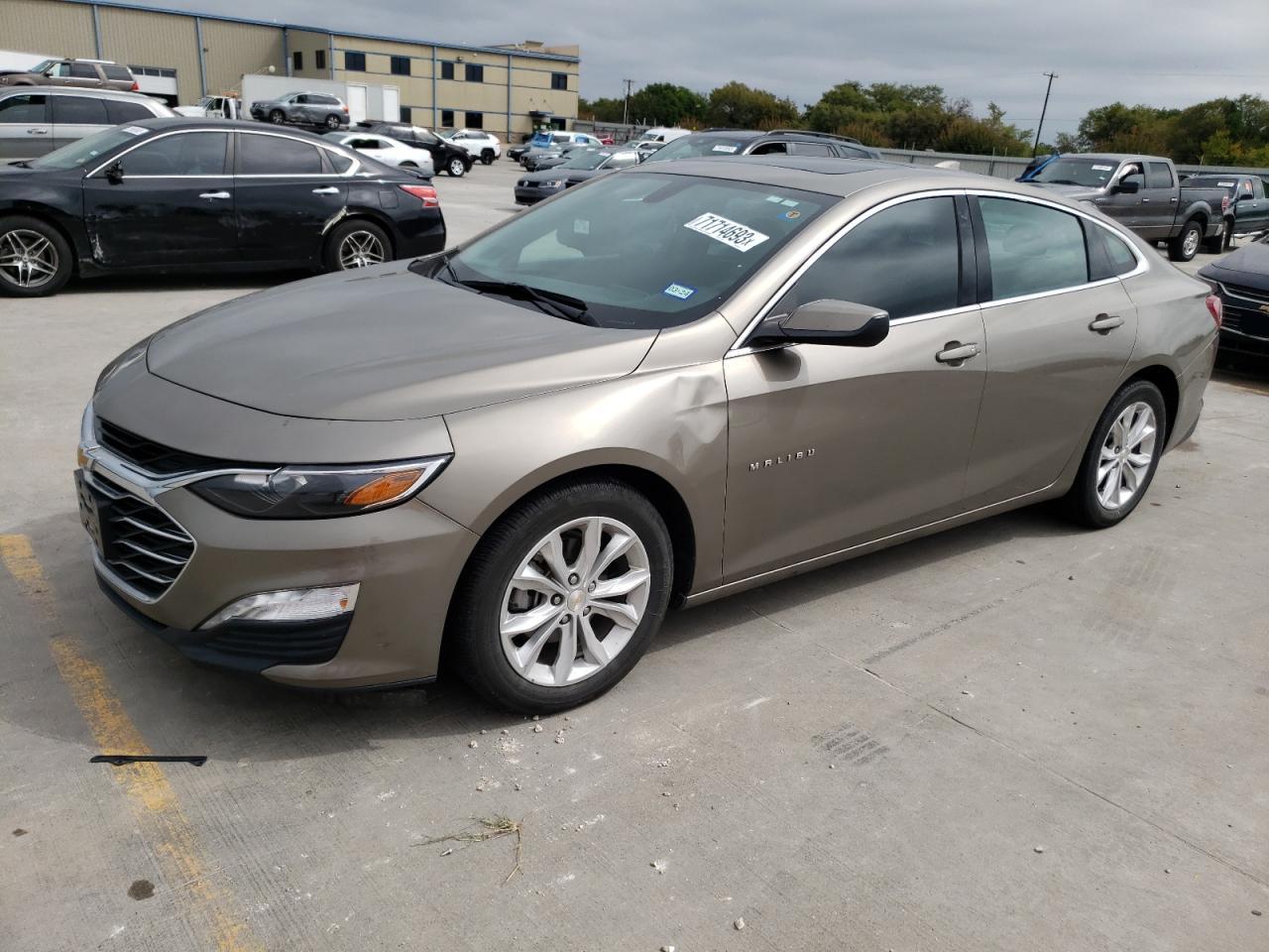 chevrolet malibu 2020 1g1zd5st7lf103815