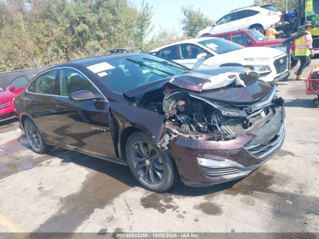 chevrolet malibu 2021 1g1zd5st7mf018717