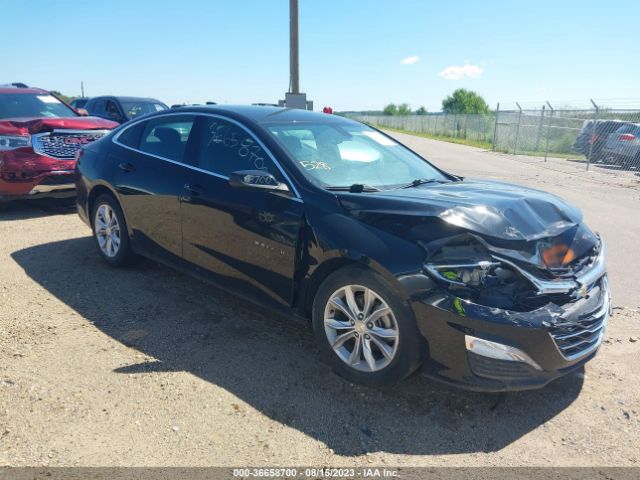 chevrolet malibu 2021 1g1zd5st7mf069148