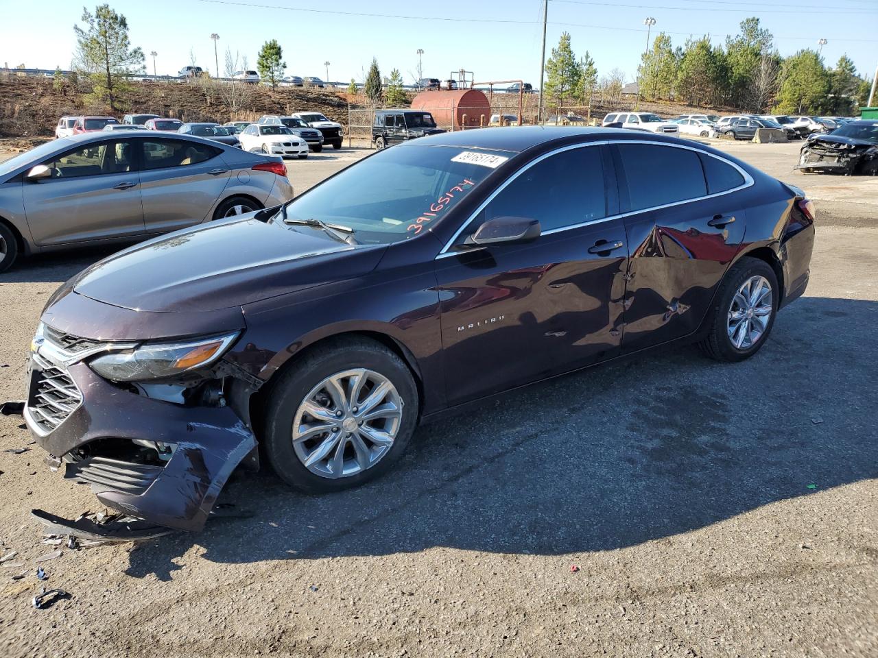 chevrolet malibu 2021 1g1zd5st8mf024462