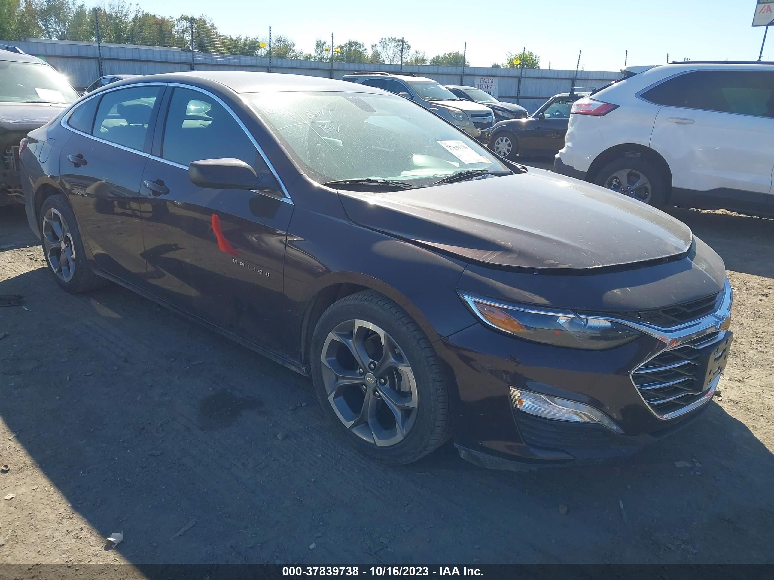 chevrolet malibu 2021 1g1zd5st8mf028186