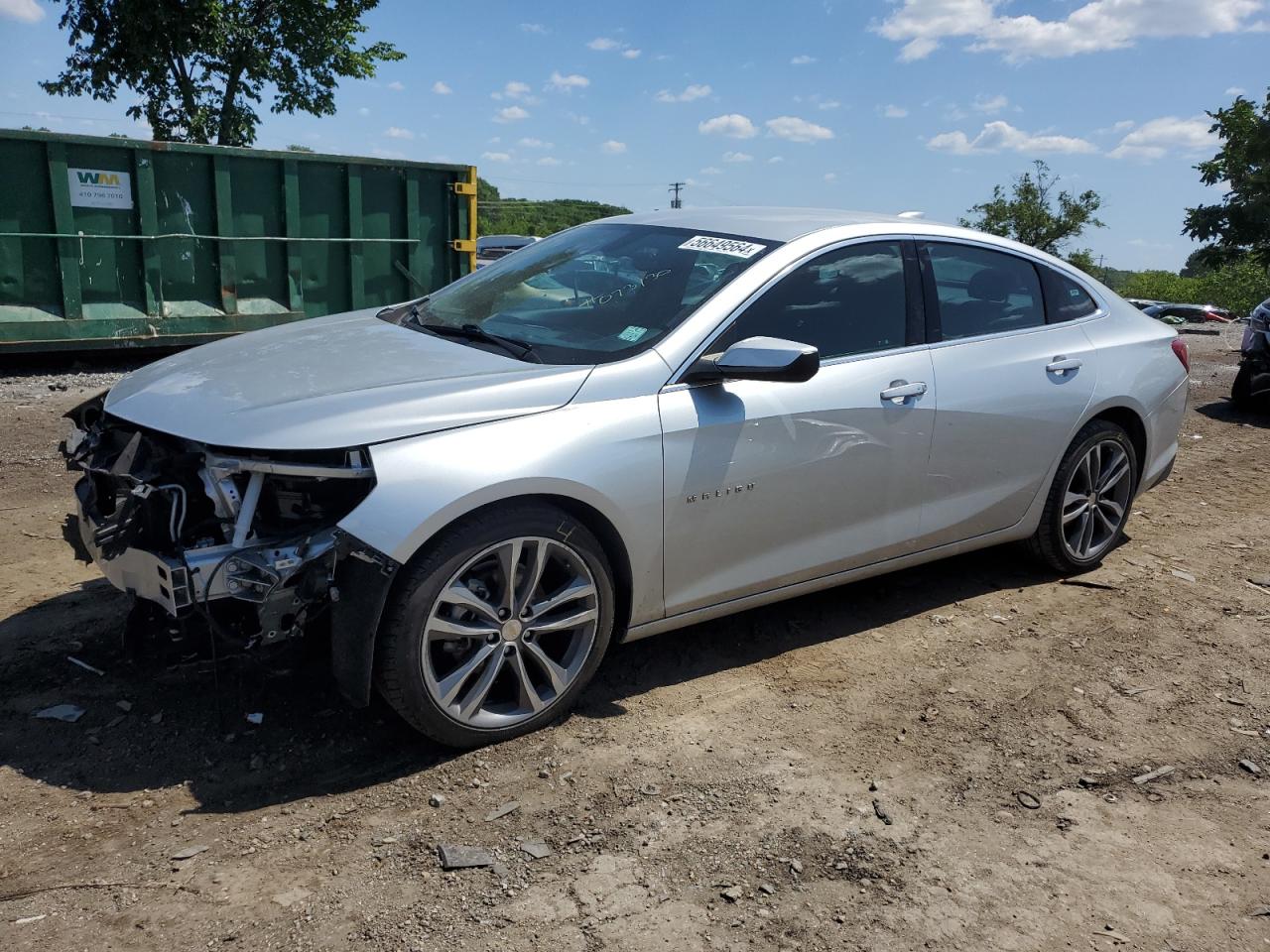 chevrolet malibu 2021 1g1zd5st8mf073130