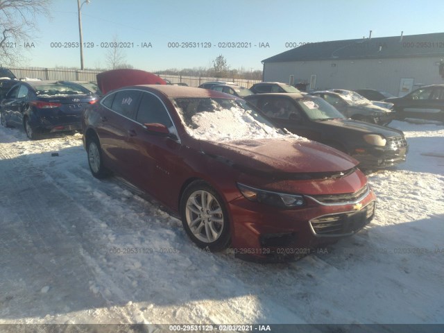 chevrolet malibu 2018 1g1zd5st9jf192462