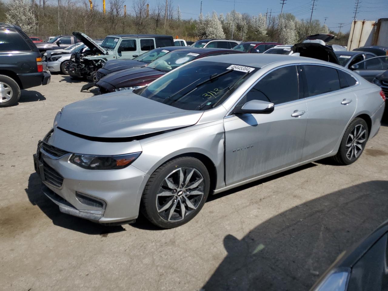 chevrolet malibu 2018 1g1zd5st9jf292822