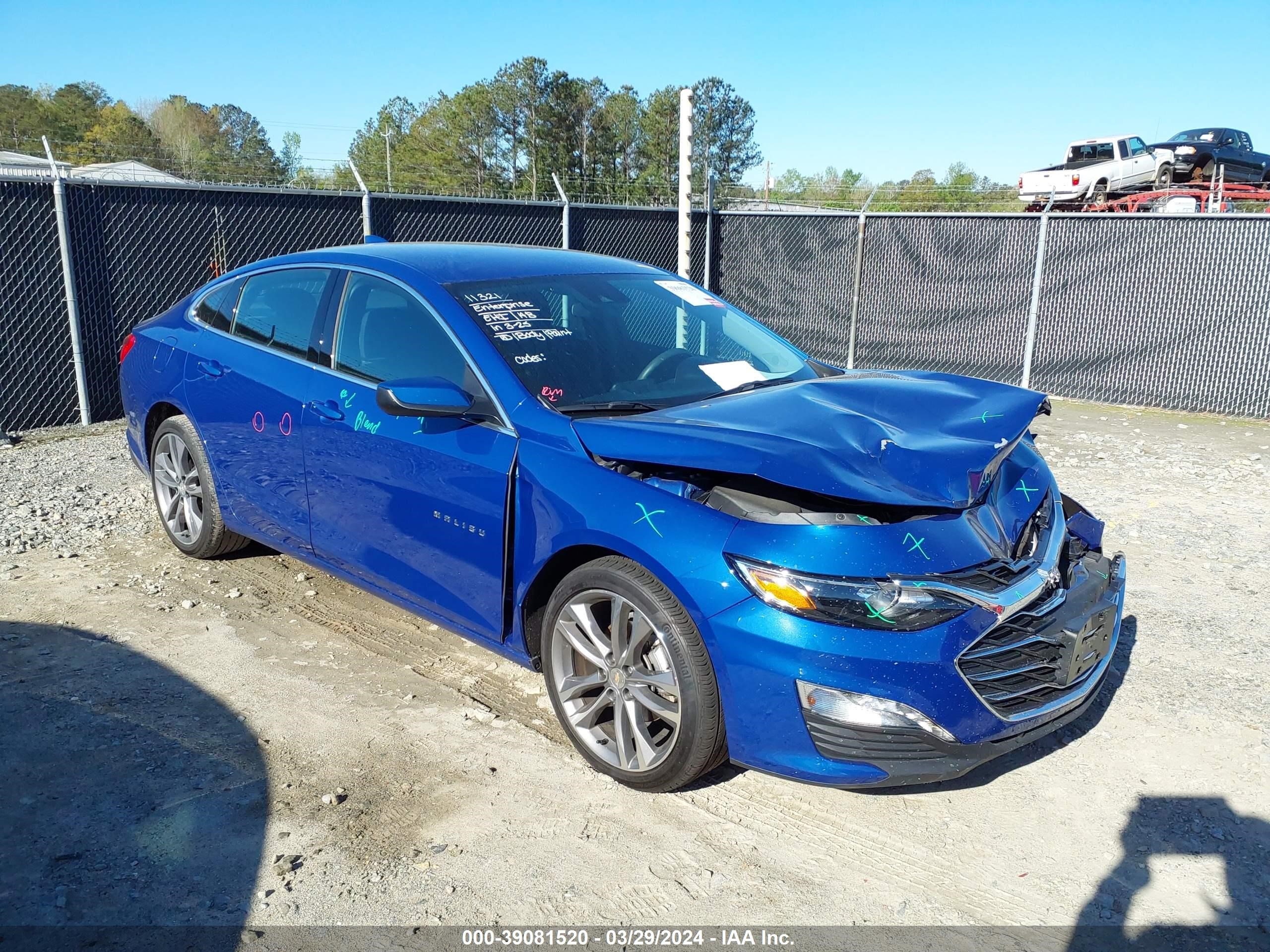 chevrolet malibu 2023 1g1zd5st9pf211150