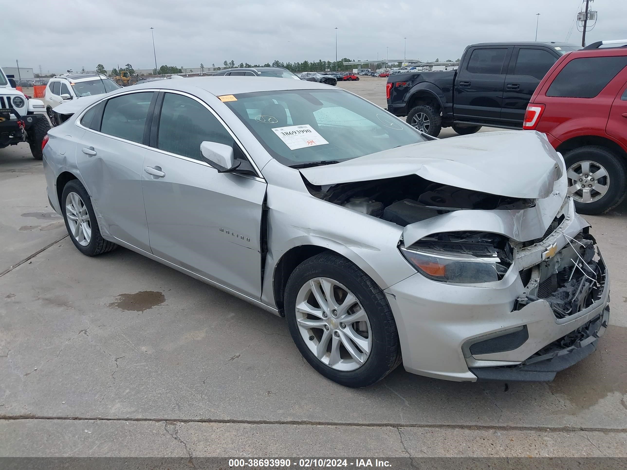 chevrolet malibu 2018 1g1zd5stxjf138510