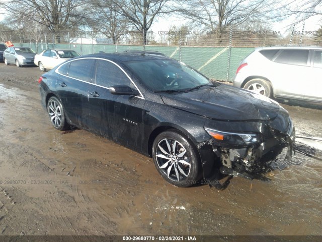 chevrolet malibu 2018 1g1zd5stxjf165013