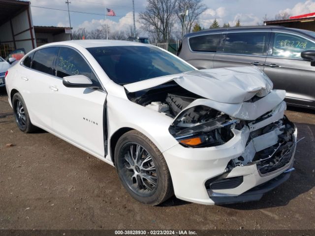 chevrolet malibu 2018 1g1zd5stxjf227106