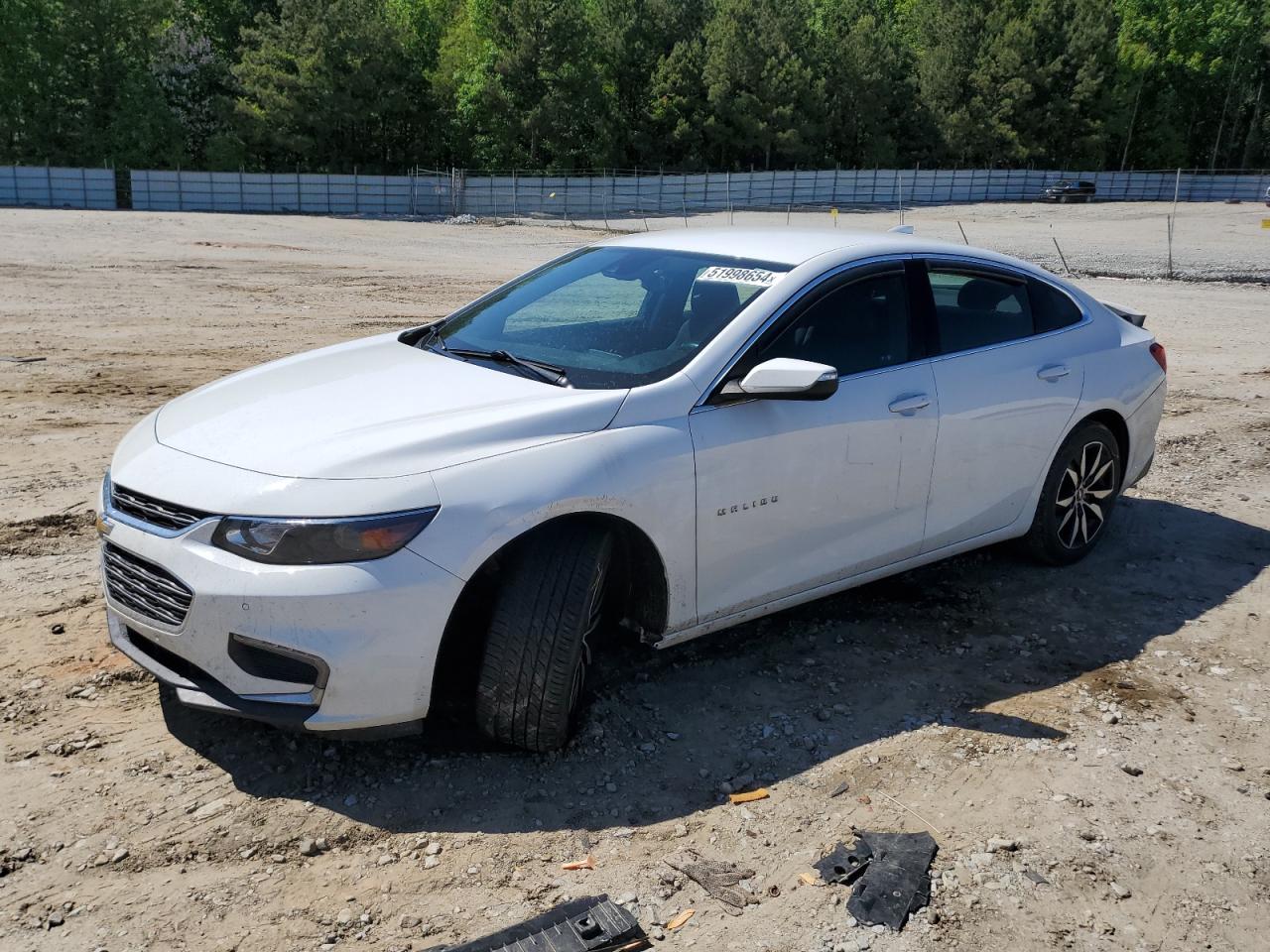 chevrolet malibu 2018 1g1zd5stxjf285457