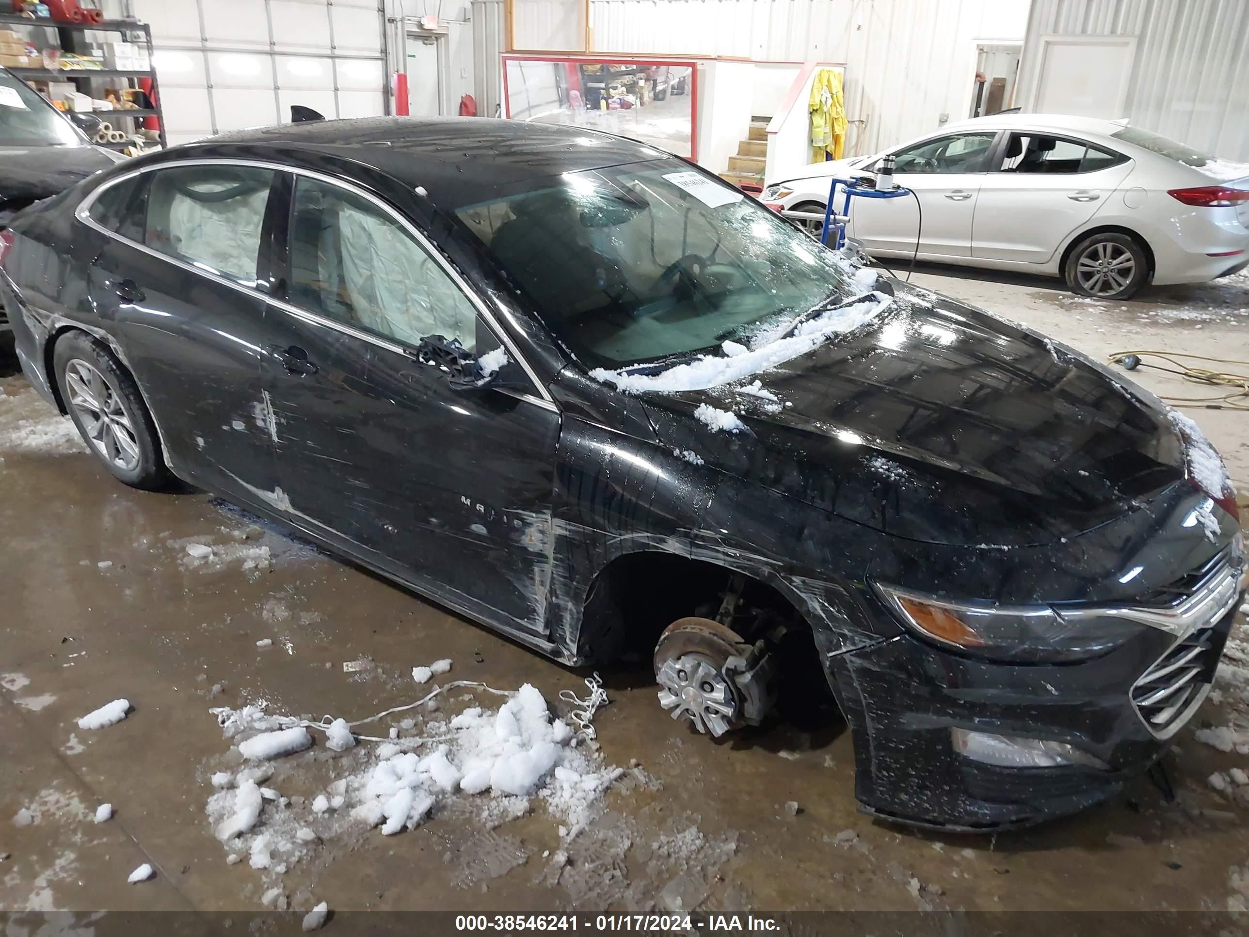 chevrolet malibu 2019 1g1zd5stxkf146639