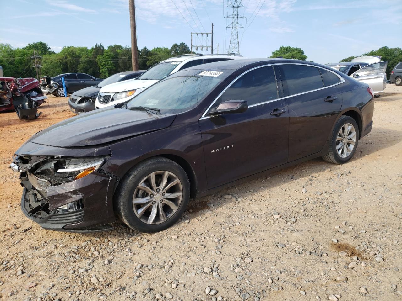 chevrolet malibu 2020 1g1zd5stxlf050074