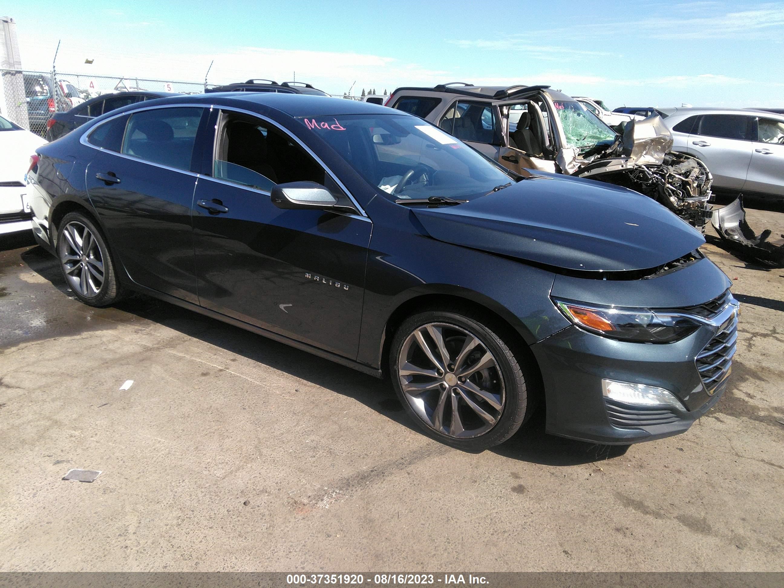 chevrolet malibu 2021 1g1zd5stxmf018517