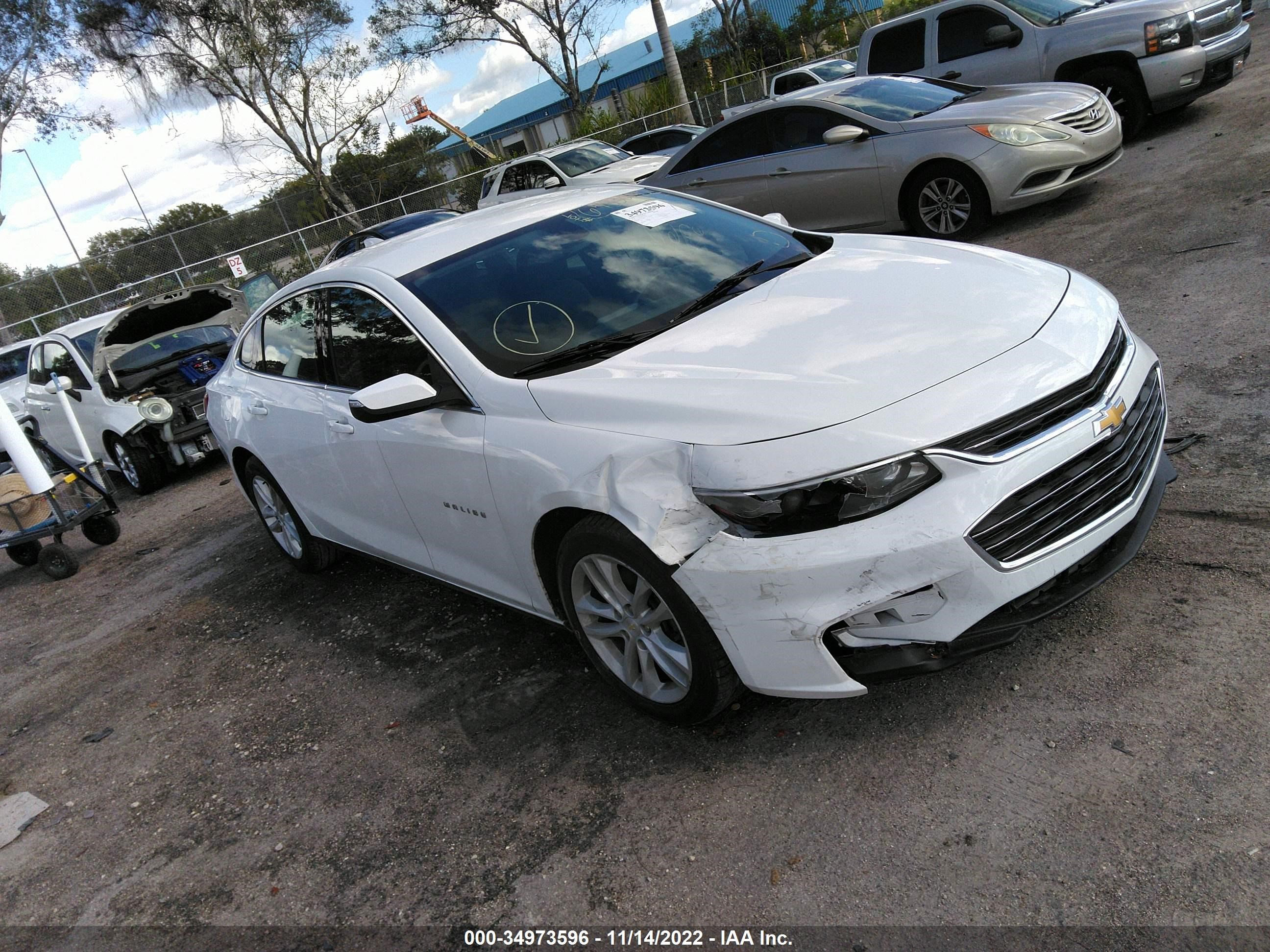 chevrolet malibu 2016 1g1ze5st1gf292111