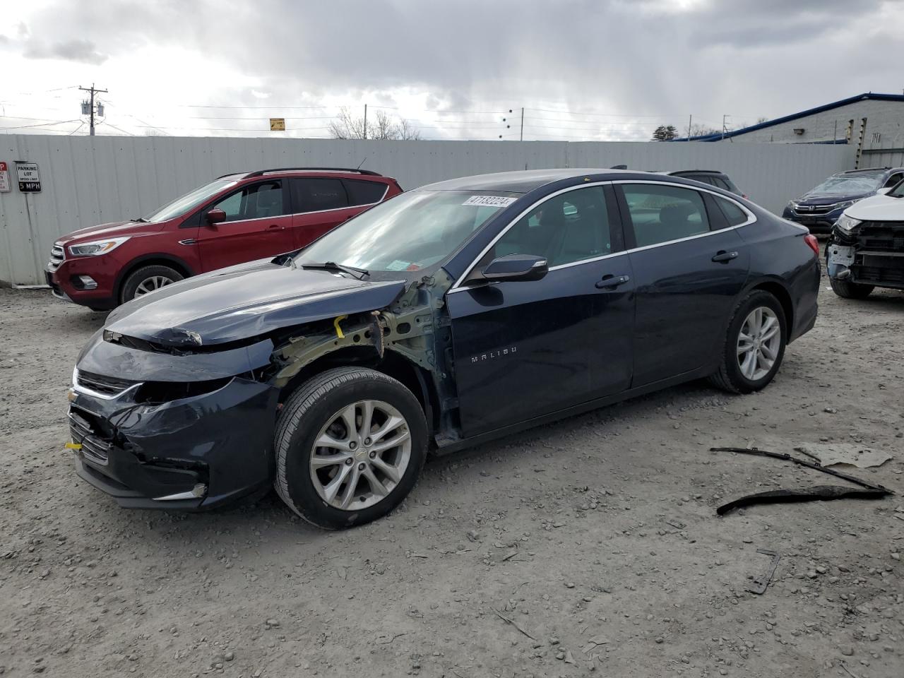 chevrolet malibu 2017 1g1ze5st1hf174769