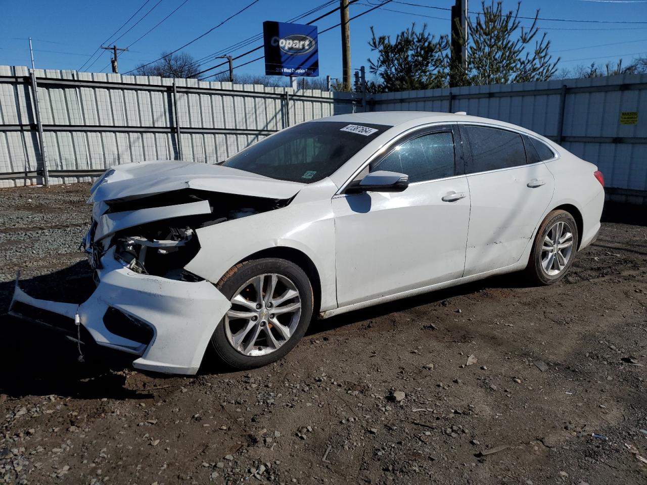 chevrolet malibu 2017 1g1ze5st2hf108375