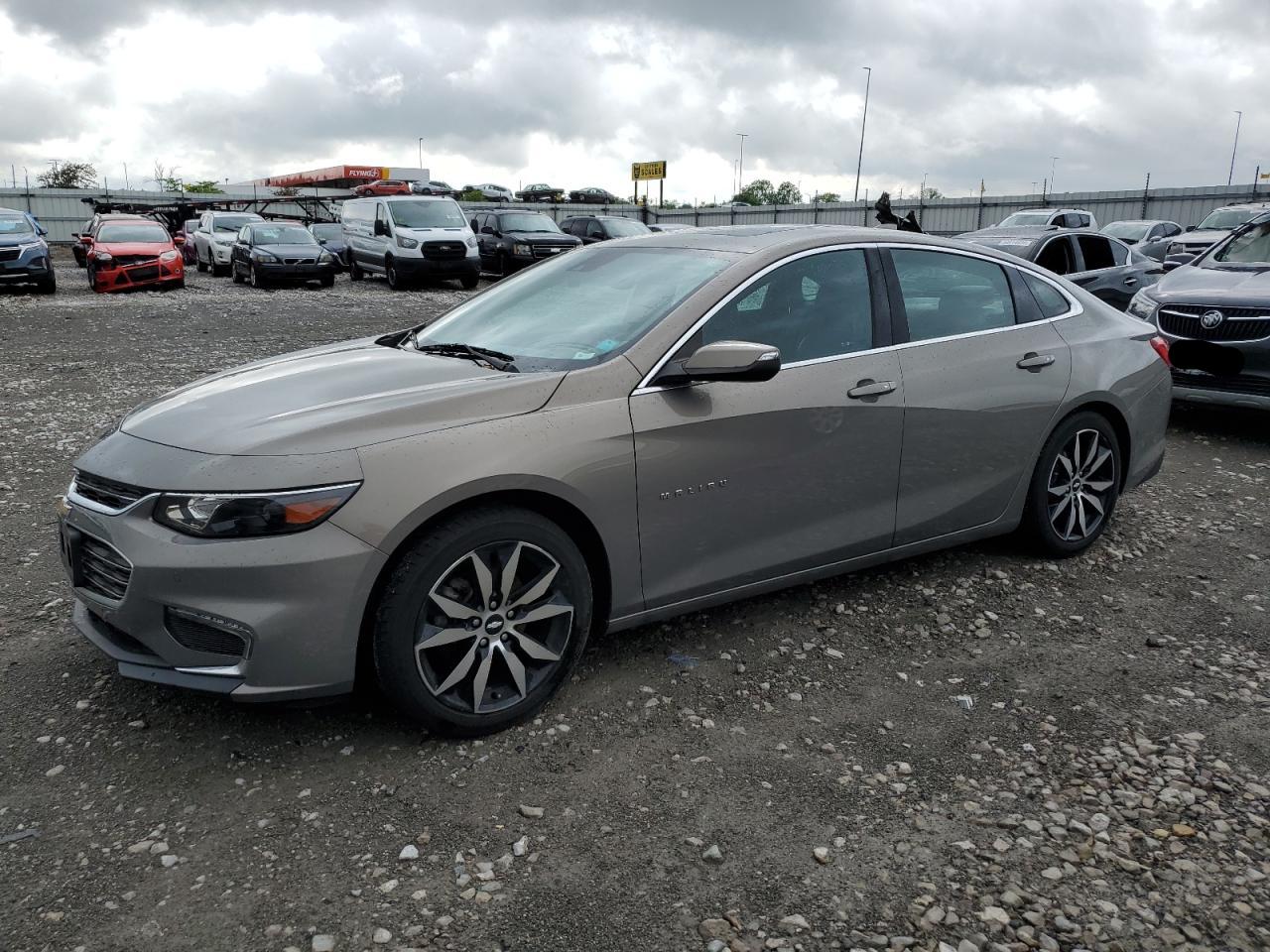 chevrolet malibu 2017 1g1ze5st2hf128156