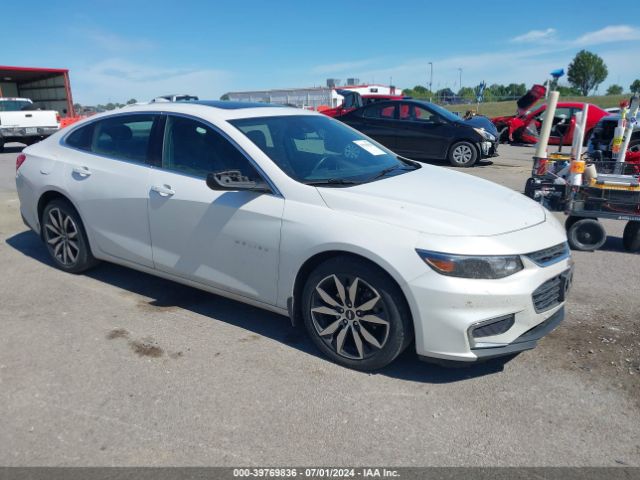 chevrolet malibu 2017 1g1ze5st2hf224899