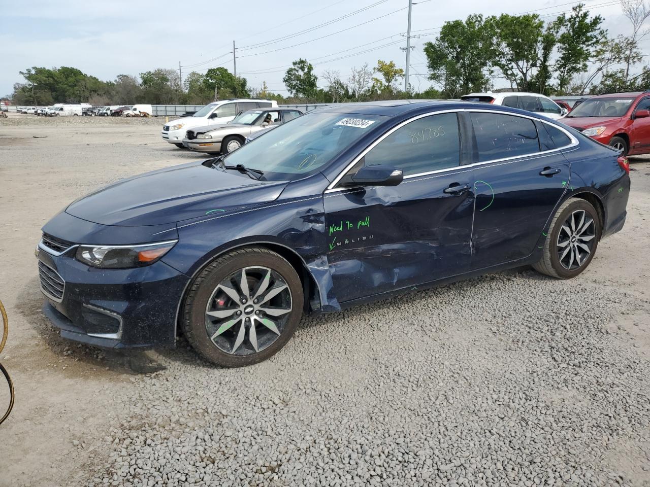 chevrolet malibu 2017 1g1ze5st3hf103122