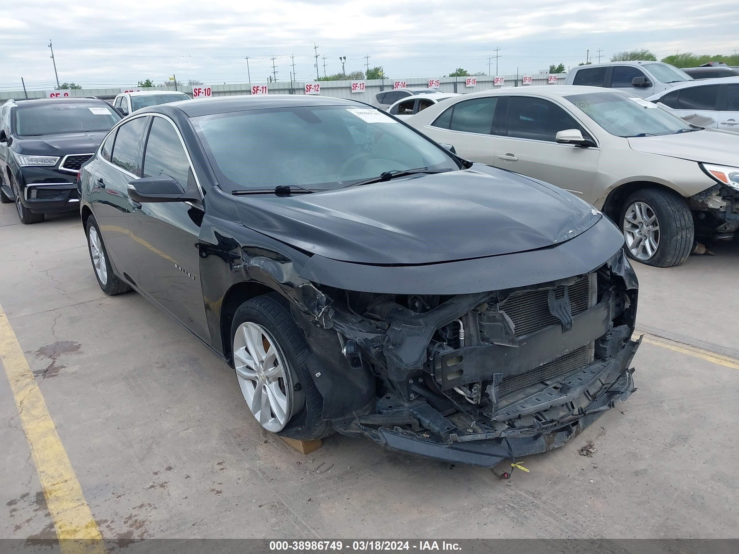 chevrolet malibu 2016 1g1ze5st4gf358487