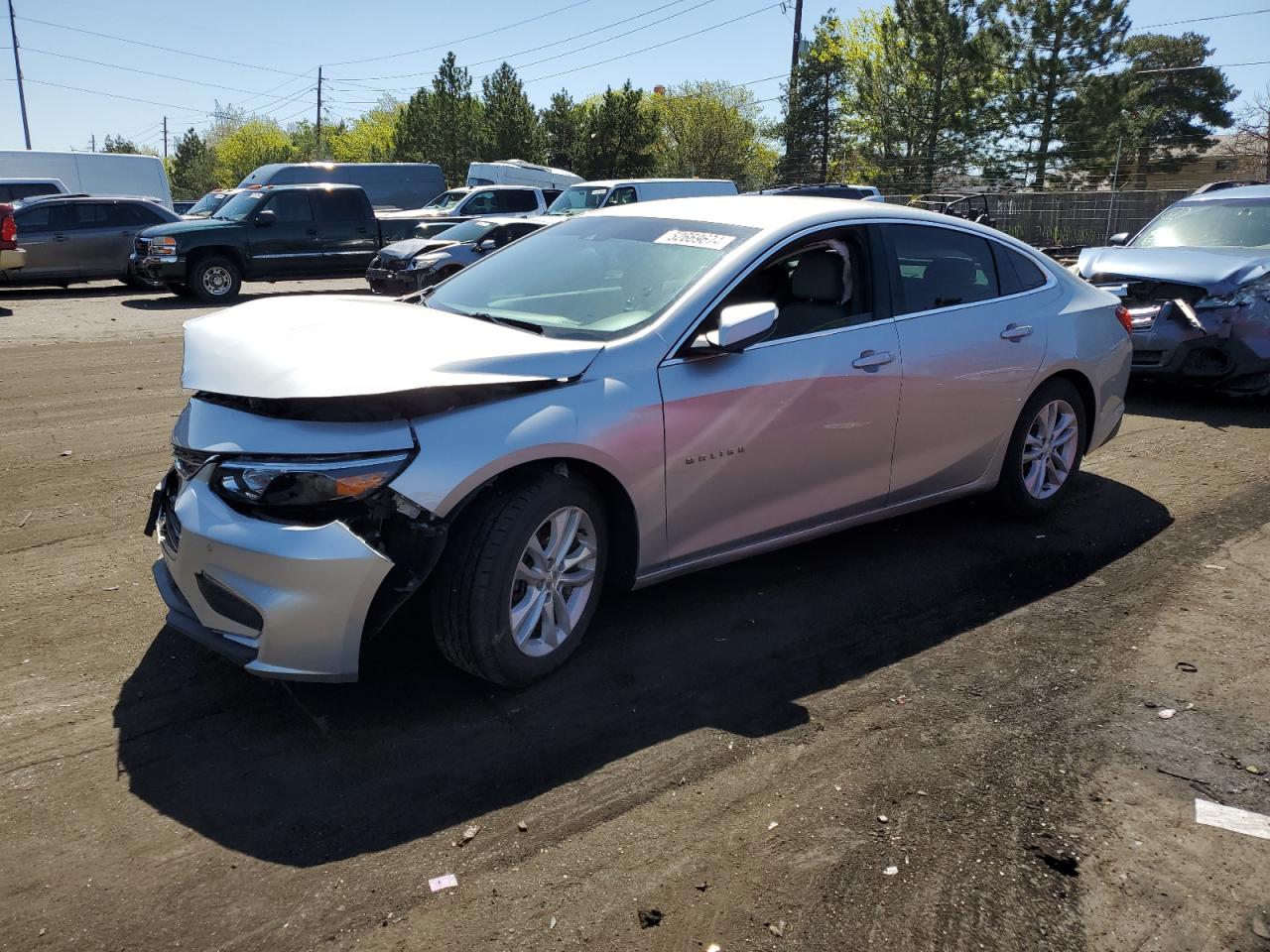 chevrolet malibu 2017 1g1ze5st4hf154208