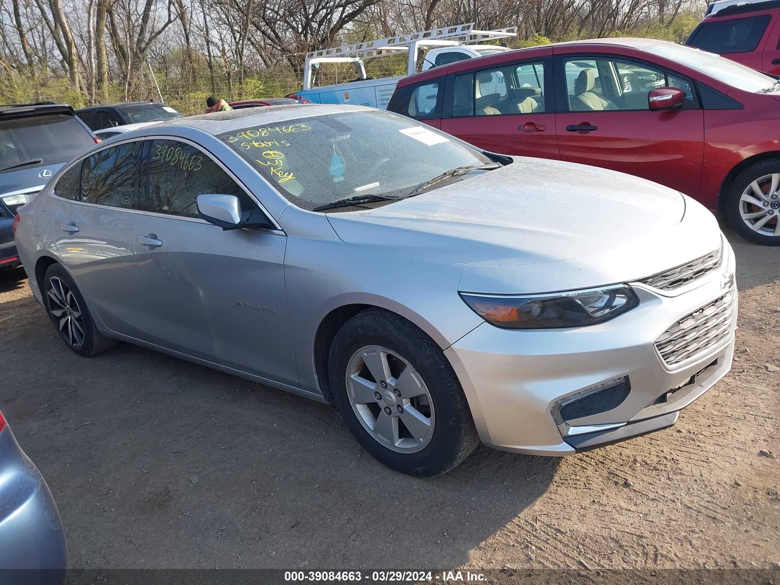 chevrolet malibu 2017 1g1ze5st4hf188861