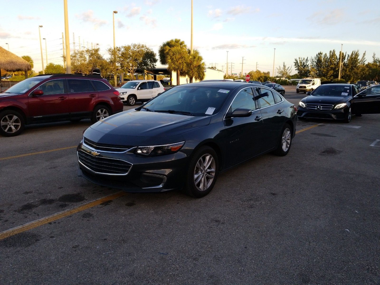 chevrolet malibu 2017 1g1ze5st4hf201592