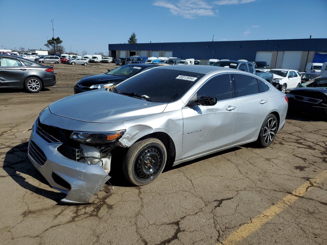 chevrolet malibu 2017 1g1ze5st6hf187789