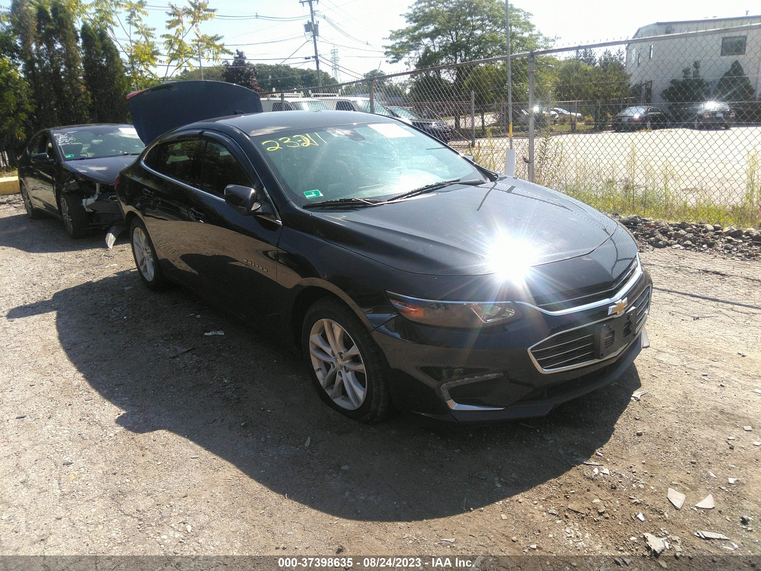 chevrolet malibu 2017 1g1ze5st6hf234206