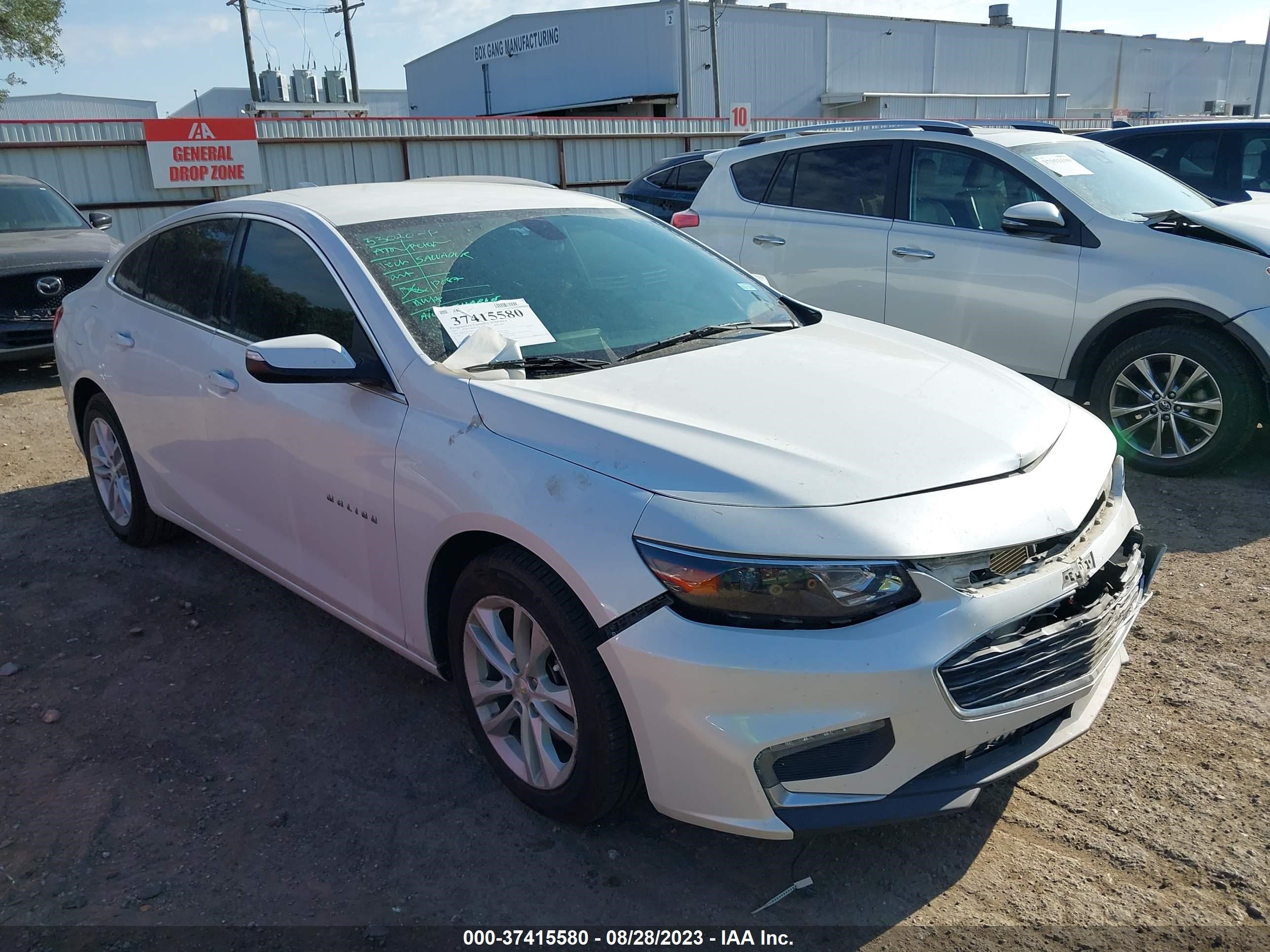 chevrolet malibu 2017 1g1ze5st6hf252396